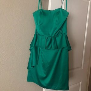 Green Evening dress